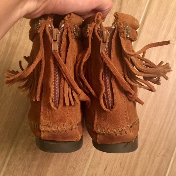 Fringe booties! - Picture 3 of 3